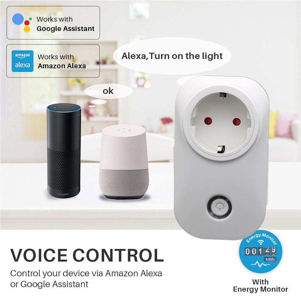 Smart Life WIFI Smart Socket P - Outdoor Power Outlet Wifi ulasan dan harga