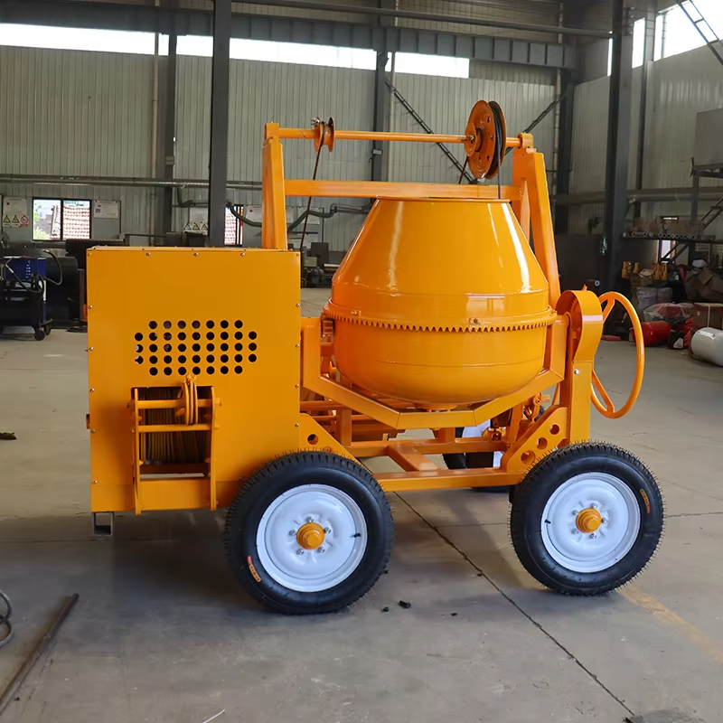 High Efficiency Portable Mini  - Concrete Mixer Small ulasan dan harga